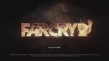 Far Cry 2 (USA) screen shot title